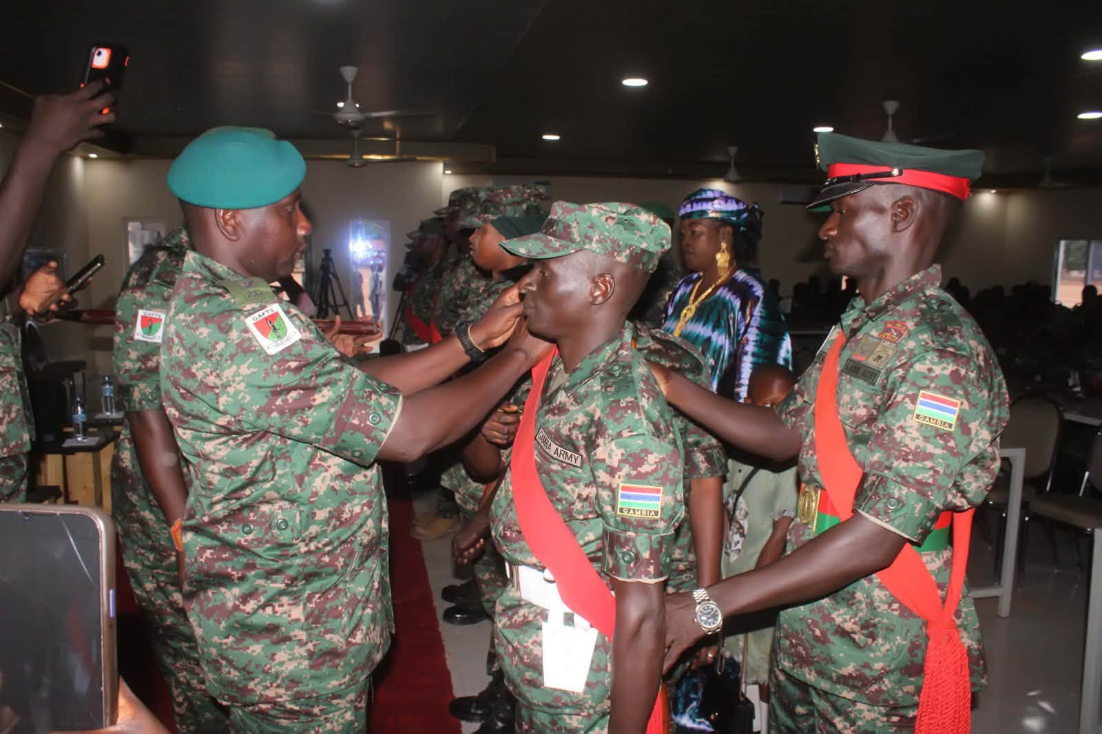 GAFTS DECORATES ITS PROMOTED PERSONNEL IN GRAND STYLE